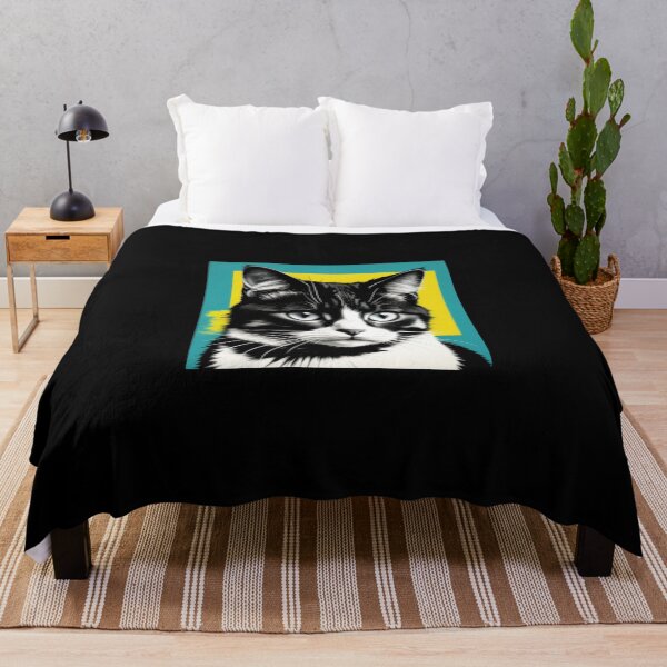 Item preview, Cat portrait designed and sold by Flowerslaps.
