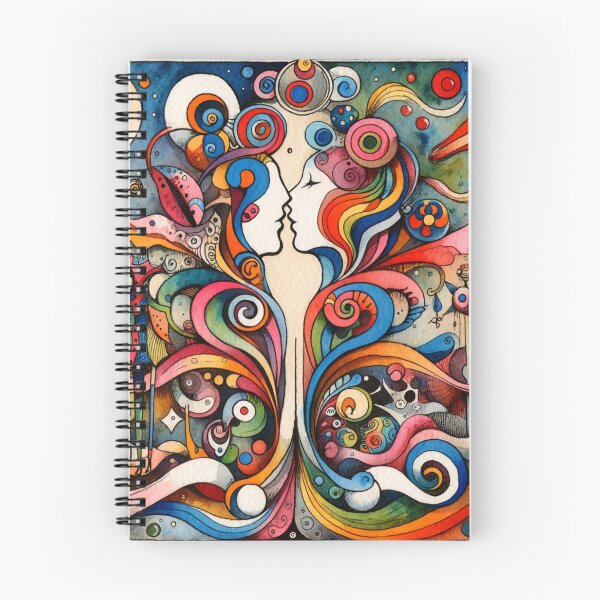 Item preview, the lovers bursting in color designed and sold by bitbybitart.