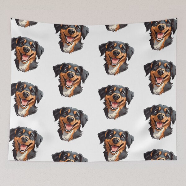 Item preview, Happy smiling dog designed and sold by GoodThings66.