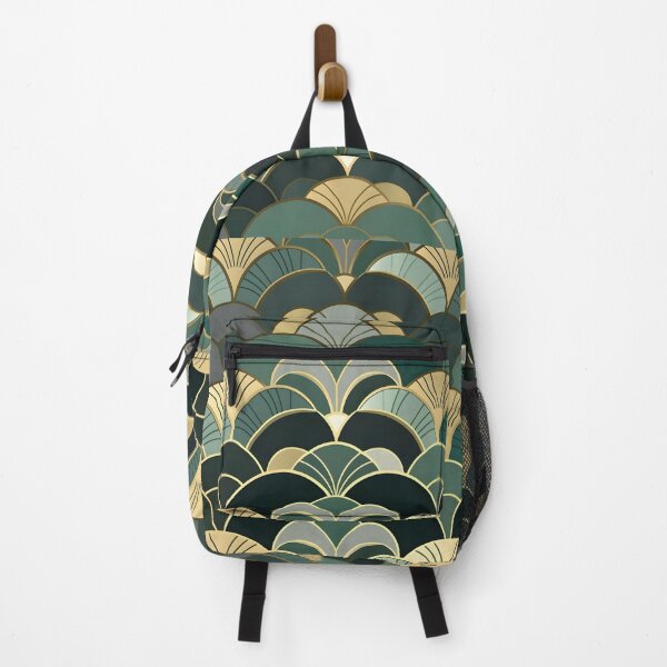 Item preview, green bistro abstract decorative print designed and sold by dcrc.