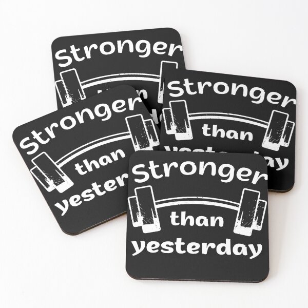 Item preview, Stronger than yesterday designed and sold by MilkyForest.