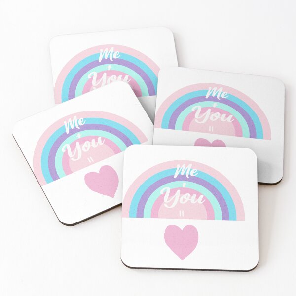 Item preview, Me+You=Love designed and sold by IvyLoveArt.