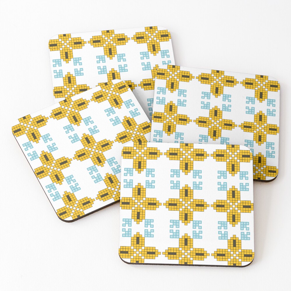 Item preview, Coasters (Set of 4) designed and sold by PlantBased40.