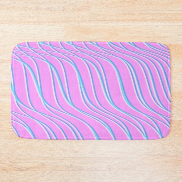 Item preview, "Sculpting Rhapsody" Pink Blue Wavy Lines designed and sold by pngrktes-art.