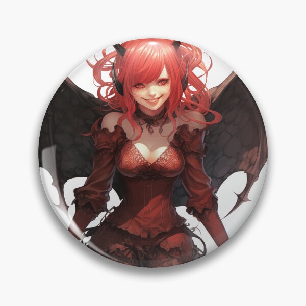 Item preview, Smiling winged succubus designed and sold by GoodThings66.