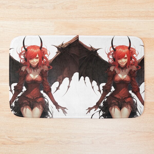 Item preview, Smiling winged succubus designed and sold by GoodThings66.