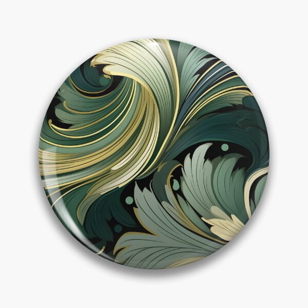 Item preview, green bistro abstract decorative print designed and sold by dcrc.