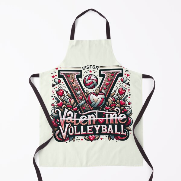 Item preview, V Is For Volleyball Valentines Day Men Women T-Shirt designed and sold by MAPDDesigns.