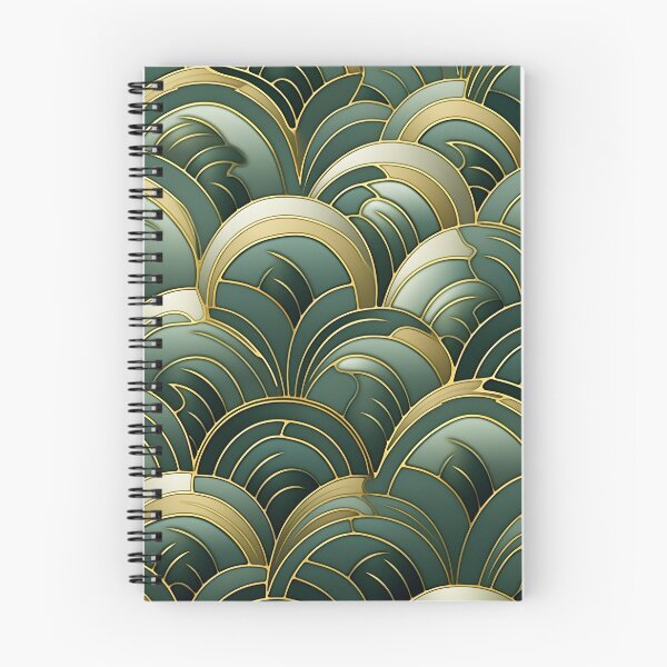 Item preview, green bistro abstract decorative print, designed and sold by dcrc.