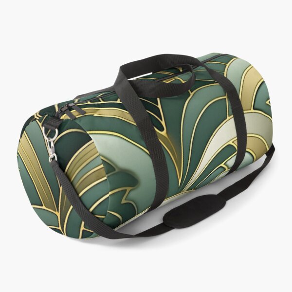 Item preview, green bistro abstract decorative print, designed and sold by dcrc.