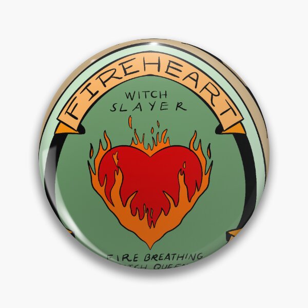Item preview, Fire heart sticker (clean) designed and sold by brooketyler16.