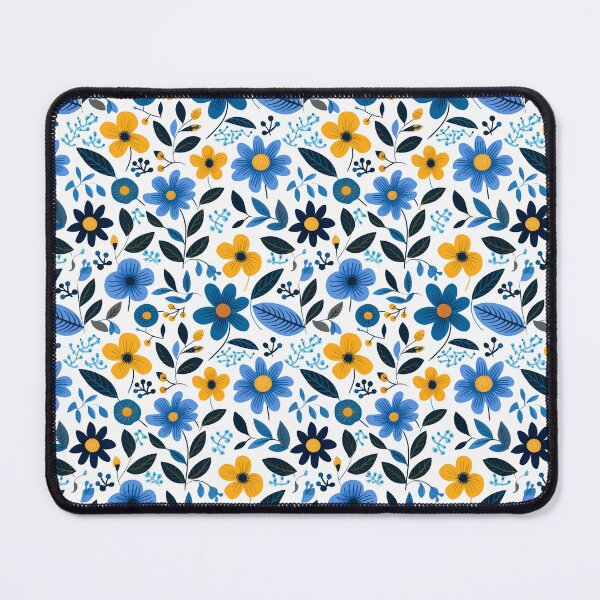Item preview, Blue and Yellow Spring Plants designed and sold by MobAesthetic.