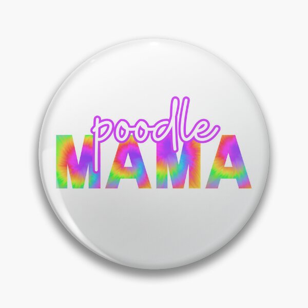 Item preview, Poodle Mom Dog Mom Gift Toy Poodle Mom Gift Poodle Tie Dye designed and sold by AIVDesignCo.