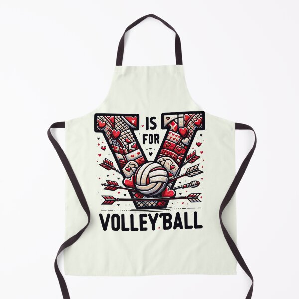 Item preview, V Is For Volleyball Valentines Day Men Women T-Shirt designed and sold by MAPDDesigns.