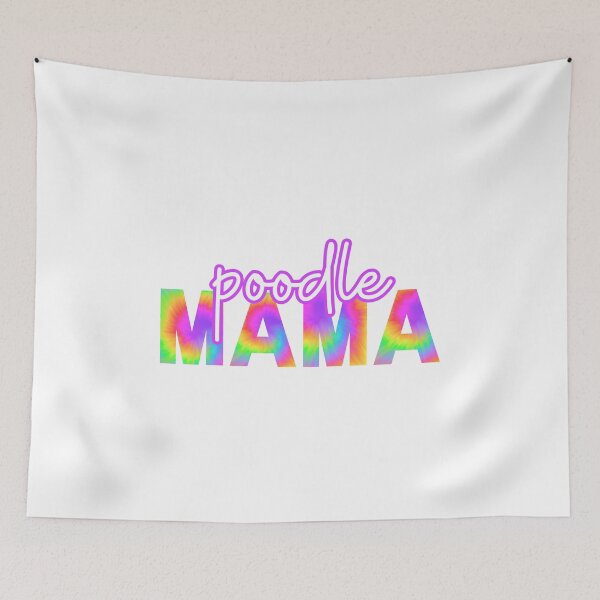 Item preview, Poodle Mom Dog Mom Gift Toy Poodle Mom Gift Poodle Tie Dye designed and sold by AIVDesignCo.