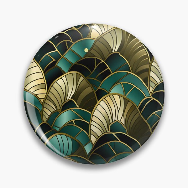 Item preview, green bistro abstract decorative print designed and sold by dcrc.