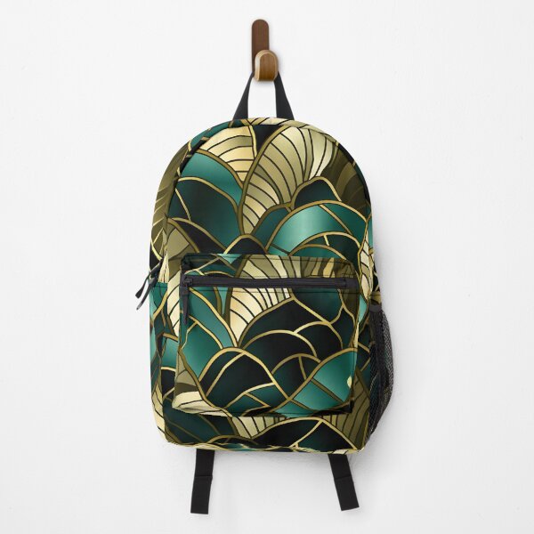 Item preview, green bistro abstract decorative print designed and sold by dcrc.