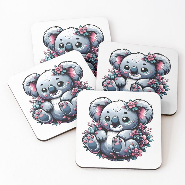 Item preview, Aesthetic Portrait: Koala Serenity Harmonious Hues designed and sold by Noorkin.