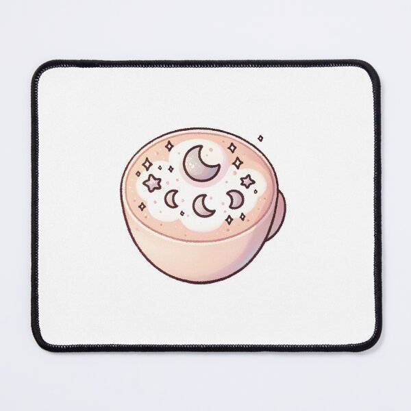 Item preview, Moon Phases Celestial Latte Art designed and sold by UmbrellaStudio1.