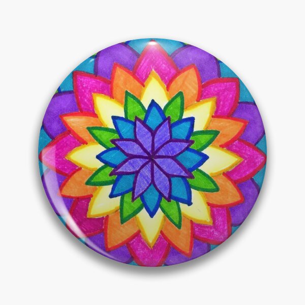 Item preview, Rainbow Mandala designed and sold by AbstractArielle.