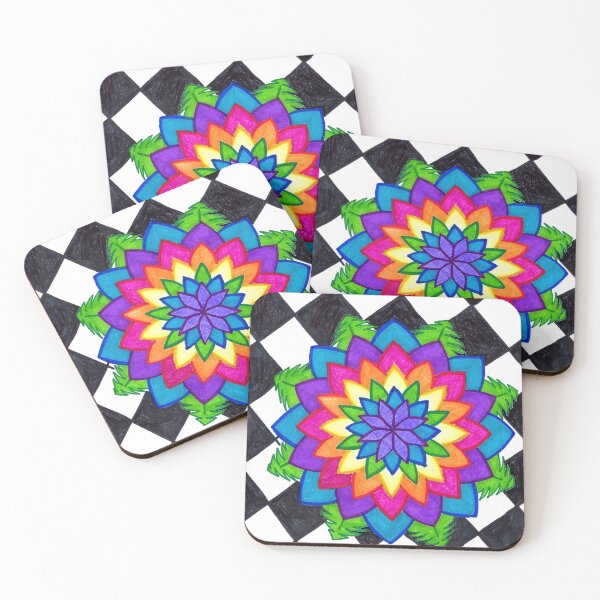 Item preview, Rainbow Mandala designed and sold by AbstractArielle.