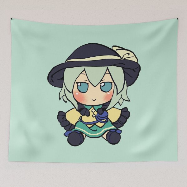 Item preview,  ransroom draws koishi komeiji fumo plush / touhou memes designed and sold by RansRoom.
