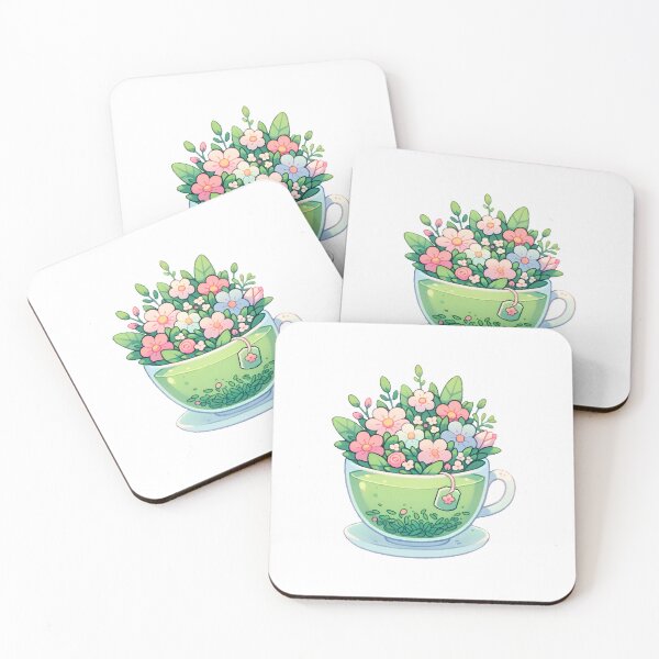 Artikelvorschau, Blooming Tea Cup Floral Arrangement entworfen und verkauft von UmbrellaStudio1.