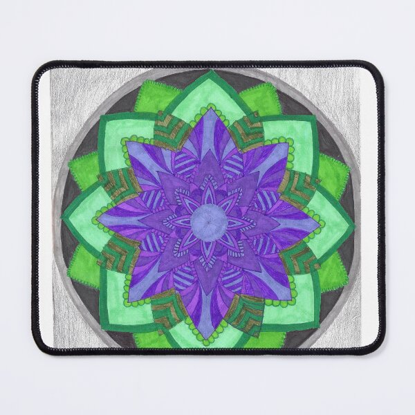 Item preview, Trippy Purple Mandala designed and sold by AbstractArielle.