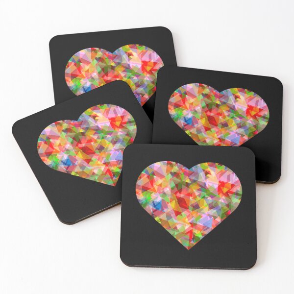 Item preview, colorful heart designed and sold by EROL AKAYDIN.