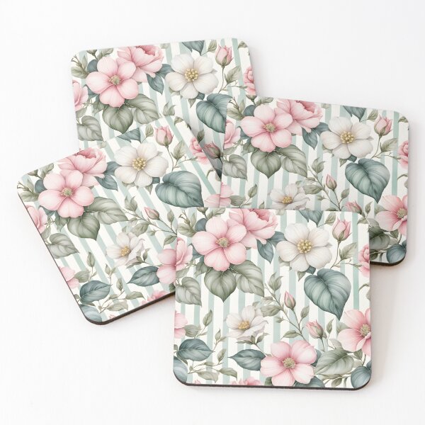 Item preview, Beautifully kitschy floral pattern designed and sold by Naturitude.