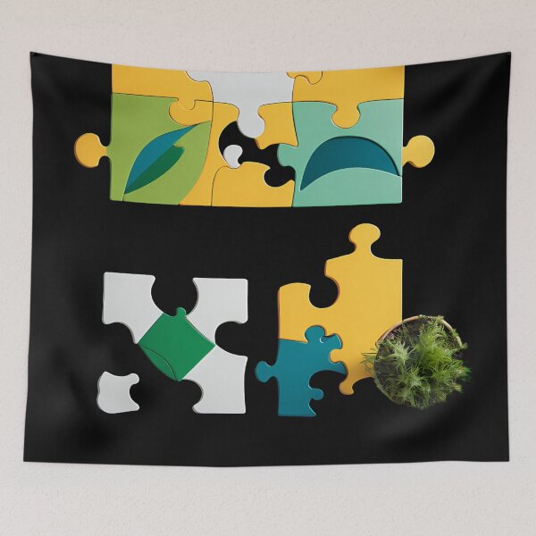 Item preview, Chromatic Puzzle: Beyond the Conventional, Innovative Digital Art designed and sold by Artedig.