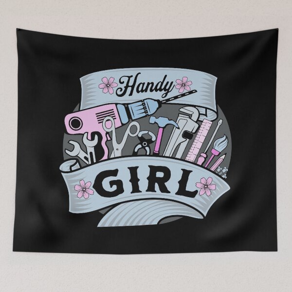 Item preview, Handygirl - Handywoman designed and sold by SeledineArt.