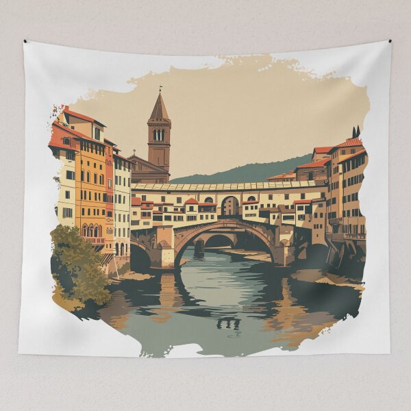 Item preview, Retro, Vintage Ponte Vecchio designed and sold by bheberer.