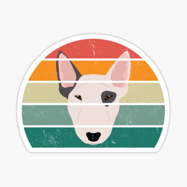 Item preview, Miniature Bull Terrier Sunset designed and sold by TheAnimalZ00.