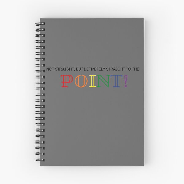 Item preview, LGBTQ T-Shirt, Not Straight, but definitely straight to the point slogan, LGBTQ T-Shirt Unisex t-Shirt, Funny Tees designed and sold by PrideBeProud.