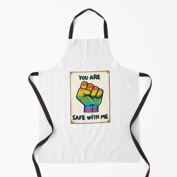 Item preview, You Are Safe With Me Pride designed and sold by MushroomHut.
