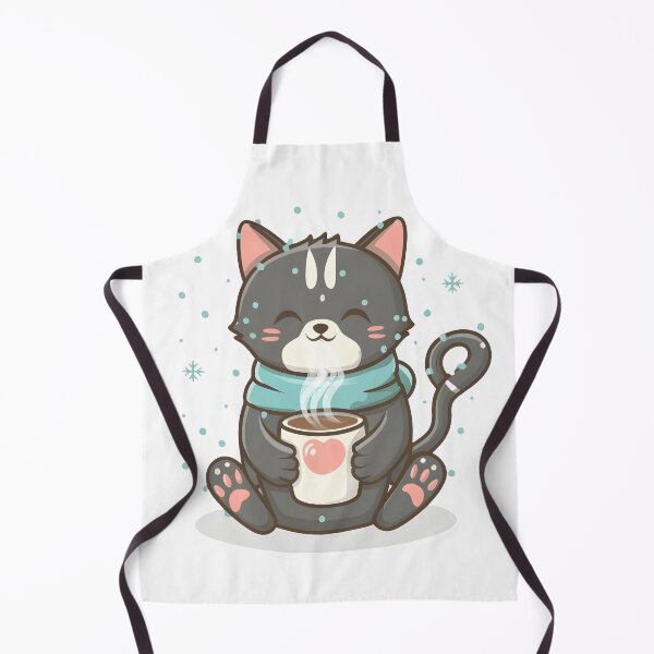 Item preview, Cat drinking hot chocolate designed and sold by r105.