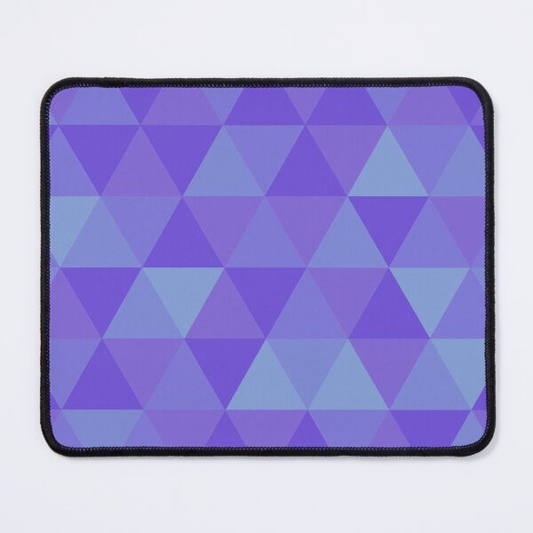 Item preview, Purple triangles pattern designed and sold by Depression-Art.