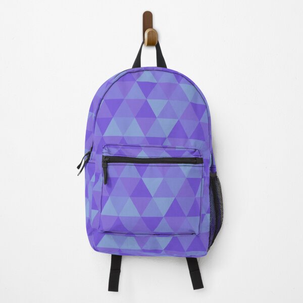 Item preview, Purple triangles pattern designed and sold by Depression-Art.
