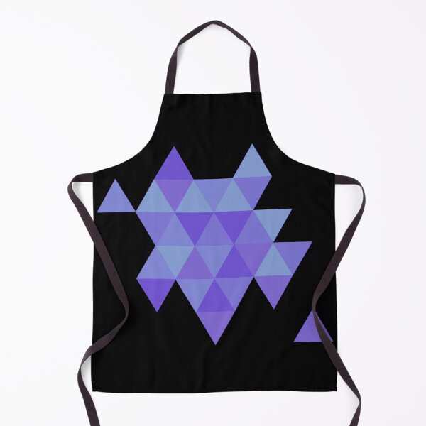 Item preview, Purple triangles pattern designed and sold by Depression-Art.