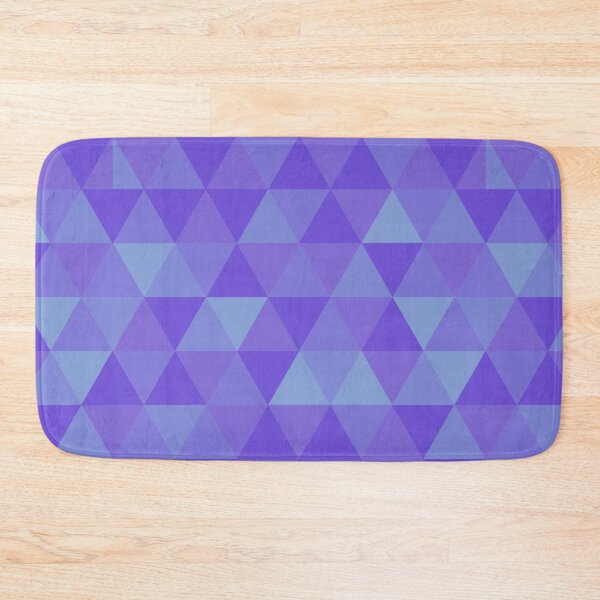 Item preview, Purple triangles pattern designed and sold by Depression-Art.