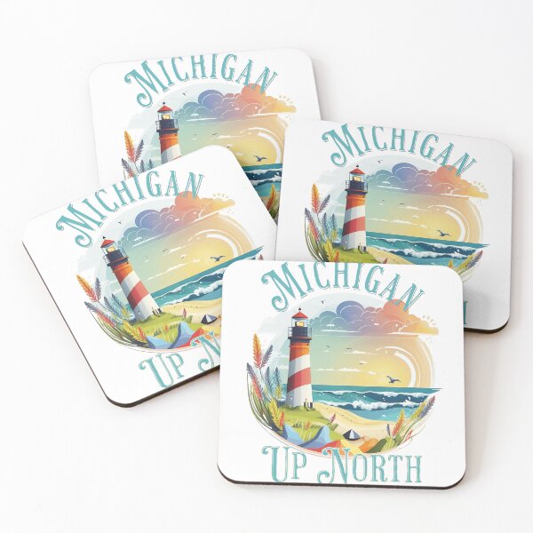 Item preview, Michigan, Up North, lighthouse designed and sold by StonegateArt.