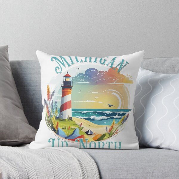 Item preview, Michigan, Up North, lighthouse designed and sold by StonegateArt.