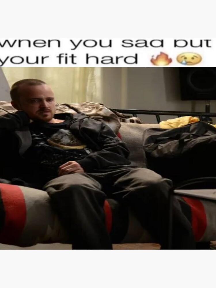 Jesse Pinkman Breaking Bad Meme Sticker