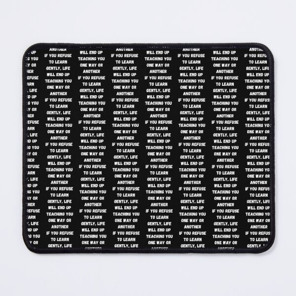 Item preview, If you refuse to learn life will teach you - Quote designed and sold by A6tan-graphiste.