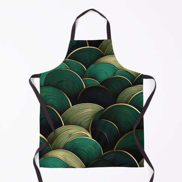 Item preview, Green Bistro abstract decorative print designed and sold by dcrc.