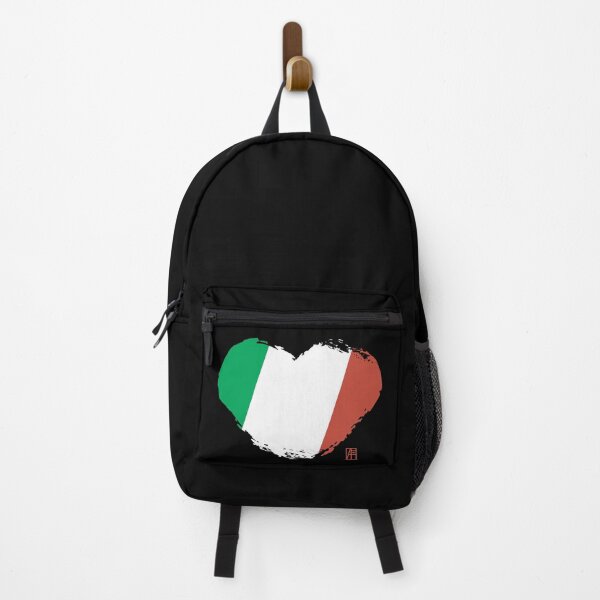 Item preview, I love my country. I love Italy. I am a patriot. In my heart, there is always the flag of Italy designed and sold by ArtProjectShop.