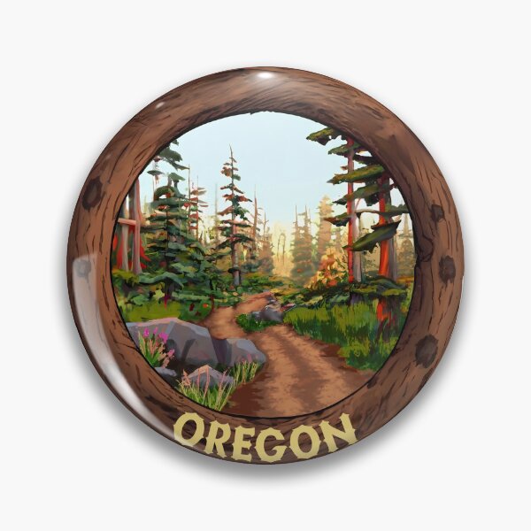 Item preview, Oregon Forest Hiking Trail designed and sold by OregonsOwn.