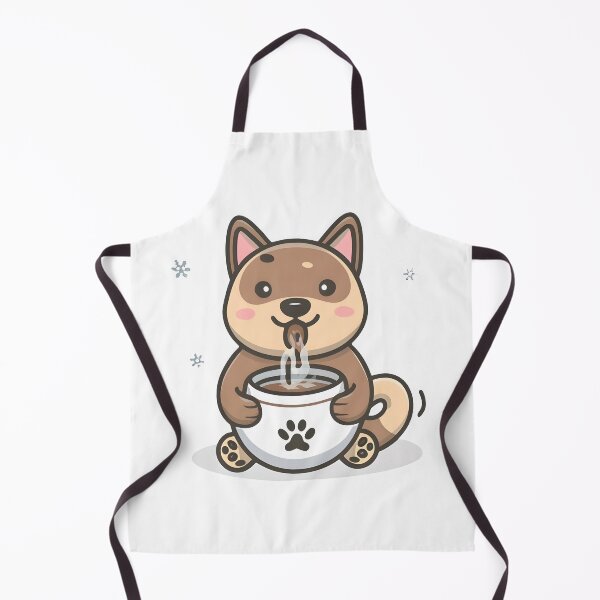 Item preview, Dog drinking hot chocolate designed and sold by r105.