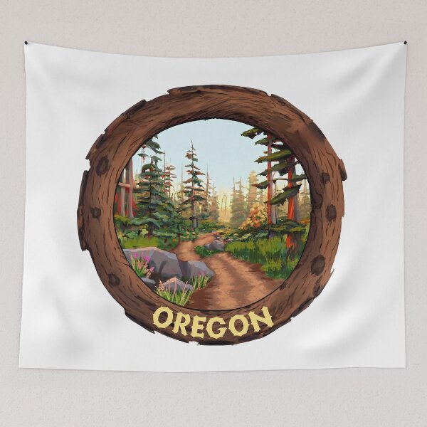 Item preview, Oregon Forest Hiking Trail designed and sold by OregonsOwn.